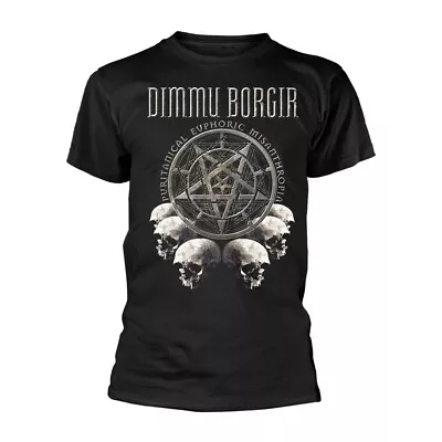 Buy DIMMU BORGIR PURITANICAL EUPHORIC MISANTHROPIA (SKULLS) T-Shirt, Front & Back Pr • 22.88£