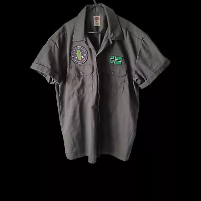 Buy Type O Negative Green Dickies Work Shirt XL Vinland Goth Doom Metal Danzig • 39.95£