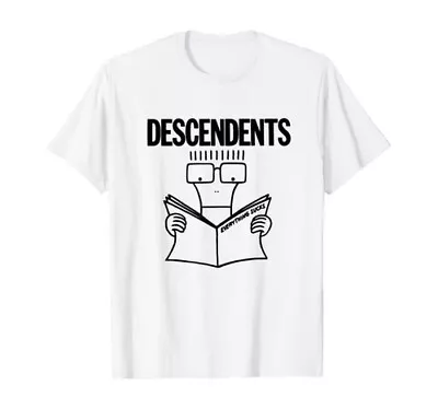 Buy Descendents Everything Sucks White T-Shirt • 16.79£
