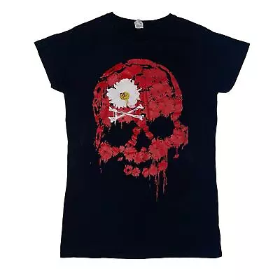 Buy The Dead Daisies Australian Rock Band Red Skull Flower Women's T-shirt • 18.67£