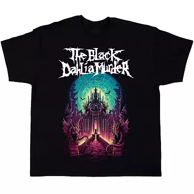 Buy Vtg The Black Dahlia Murder Band Metal Death Cotton Black Full Size Shirt AP302 • 17.73£