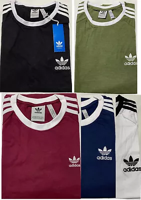 Buy Adidas Short Sleeve Original Three Stripe T-shirt Up To 75% Summer Sale • 10.10£