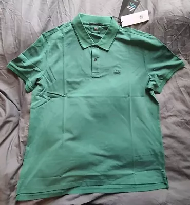 Buy C.P. Company Green Polo T Shirt Size 2XL  • 75£