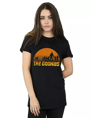 Buy The Goonies Women's Sunset Group Boyfriend Fit T-Shirt • 13.99£