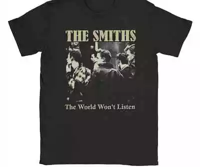 Buy The Smiths  The World Won't Listen  Unisex T Shirt | 1980s Vintage Style • 16.14£
