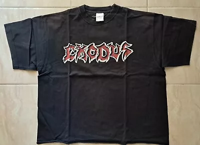 Buy Exodus Reunion 2002 Official European Tour T-Shirt - Bonded By Blood ULTRA RARE • 55.92£