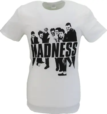 Buy Mens White Official Madness Vintage Picture T Shirt • 17.99£