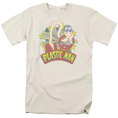 Buy DC Comics Plastic Man Stars - Men's Regular Fit T-Shirt • 25.16£