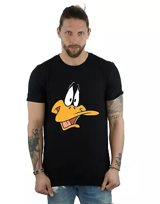 Buy Looney Tunes Men's Daffy Duck Face T-Shirt • 13.99£