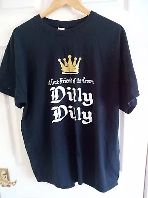 Buy Black Dilly Dilly Friend Of The Crown Tshirt XL • 5£
