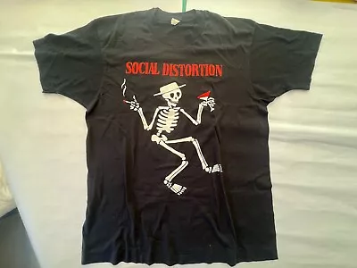 Buy Social Distortion, T-shirt, Large, True Vintage, Punk Rock • 155.60£