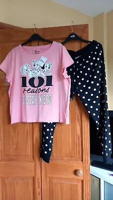 Buy Womens Pyjamas Disney From Matalan Size 12L • 4.50£