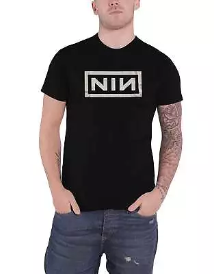 Buy Nine Inch Nails T Shirt Classic Band Logo New Official Mens Black • 16.95£