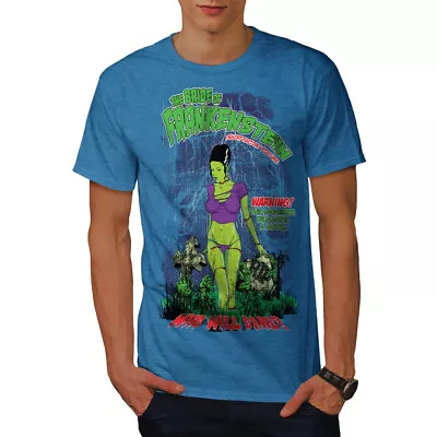 Buy Wellcoda Frankenstein Bride Monster Mens T-shirt • 17.99£
