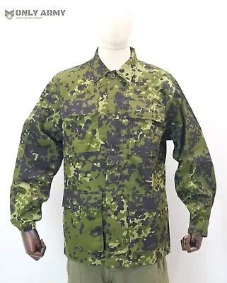 Buy Danish Army M84 Camo BDU Shirt / Lightweight Jacket 4 Pocket Dancam Uniform • 35£