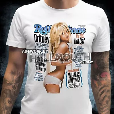 Buy Britney Spears T-shirt - Mens & Women's Sizes S-XXL - Rolling Stone Retro 90s • 15.99£