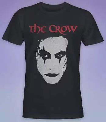 Buy The Crow Film T-Shirt Classic Face Design S M L XL XXL Men's Official Retro Tees • 17.99£