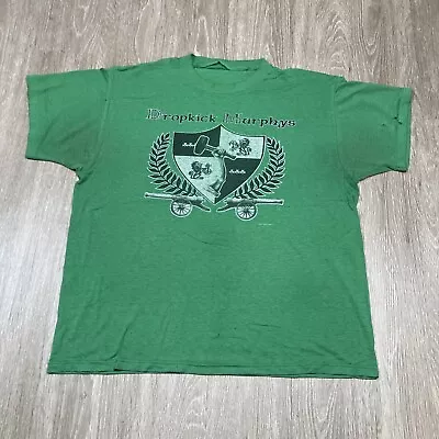 Buy Dropkick Murphys Shirt XL Vintage 00s Y2k Celtic Band Concert Tour Album Tee • 27.94£