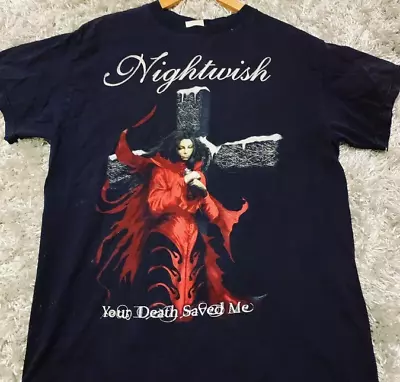 Buy Vintage Nightwish Tour Cotton Black Men S-234XL Tee Shirt C194 • 16.81£