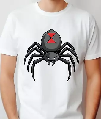 Buy Black Widow Mens Halloween T-shirt Unisex Womens Kids Tee Top SX - 3XL • 12.95£