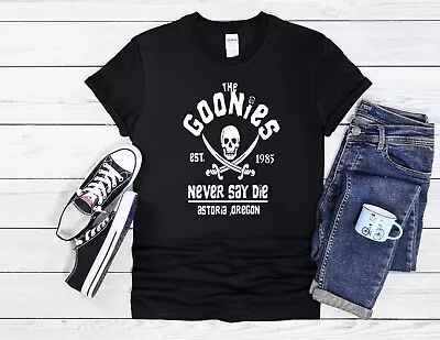 Buy The Goonies Never Say Die Cool Men Women Unisex Hoodie Baseball T Shirt Top 1817 • 14.95£
