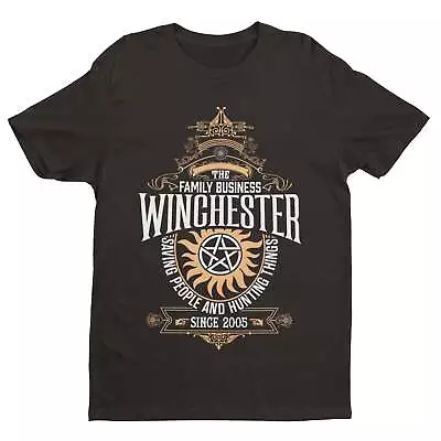 Buy Winchester Brothers Family Business T Shirt Supernatural Sioux Falls Uncle Bobby • 9.95£