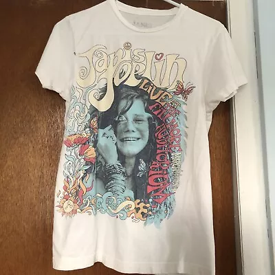Buy Janis Joplin Fillmore Auditorium Double Sided Ultra Soft T Shirt • 3.50£