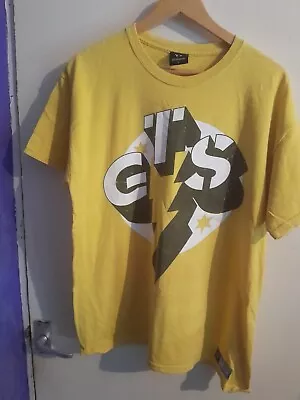 Buy (Size: L) WWE CM Punk 'GTS' Yellow Vintage T-Shirt • 14.99£
