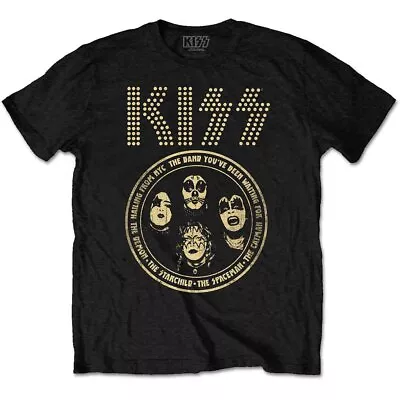 Buy Kiss Band Circle Official Tee T-Shirt Mens Unisex • 14.99£