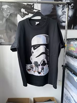 Buy Vintage Star Wars Men’s XL T-shirt The Empire Strikes Back 90s Promo 1995  Tee • 64.99£