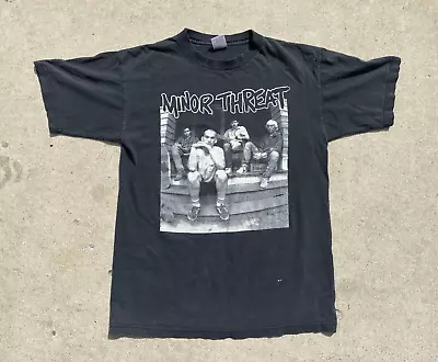 Buy Vintage 90s Minor Threat Salad Days T-Shirt Hardcore Punk Straight Edge Size M • 191.39£