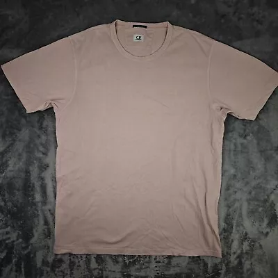 Buy C.P. Company T-Shirt 14CMTS142A Pink Pale Mauve XL Extra Large • 39.95£