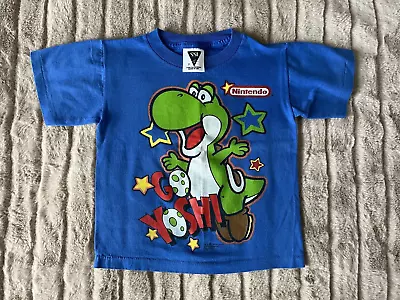 Buy Vintage Kids Mario Shirt Nintendo Go Yoshi Super Mario Bros Rare Clothing 7 • 35£