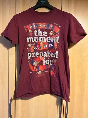 Buy Dr Who 'Its The End, But The Moment Has Been Prepared For' T Shirt M Size • 6£