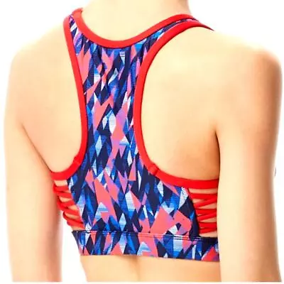 Buy TYR Polar Harley Medium Support Sport Bra Top - Blue Red Size Small 4/6  SAMPLE • 17.69£