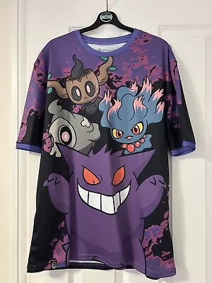 Buy Pokémon X OMOCAT Team Ghost Shirt XL Pokémon Center Exclusive London • 30£