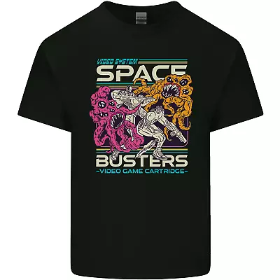 Buy Retro Space Video Game Arcade Alien Mens Cotton T-Shirt Tee Top • 10.98£