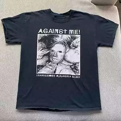 Buy Against Me! Band Black T-Shirt Cotton Full Size Unisex S-5XL RM407 • 20.53£