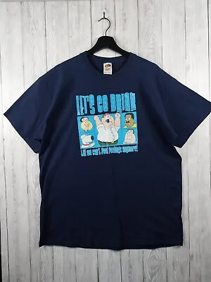Buy Fruit Of The Loom Family Guy Graphic Short Sleeve T-Shirt Size Extra Large • 7.99£