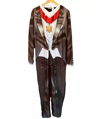 Buy Dracula Dress Up Play Vampire Mens Lrg 42 44 Pajamas Union Suit Cape Costume 2Pc • 21.40£