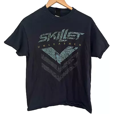 Buy Skillet Band Black Concert Tour T Shirt 2017 Mens Size Cg423 • 16.81£