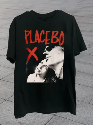 Buy Rare Placebo Tour Band Short Sleeve Gift For Fan S To 5XL T-shirt GC1486 • 21.28£
