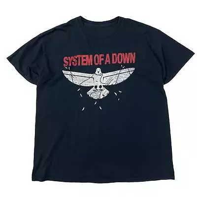 Buy Vintage System Of A Down Dover Overcome Graphic T-Shirt - Large • 20£