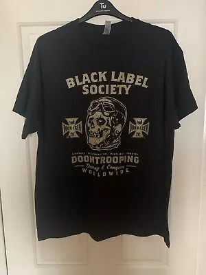 Buy Black Label Society T Shirt 2022  Back Print Size XL • 15£