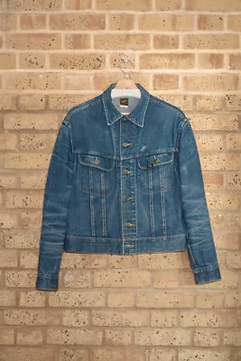 Buy Vintage Lee Rider Denim Jacket - Made In USA - Union Made - Lovely Fades • 65£