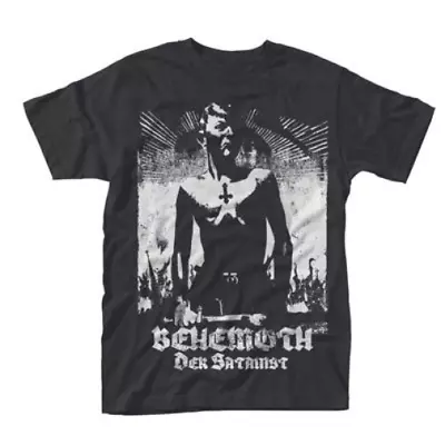 Buy BEHEMOTH - DER SATANIST BLACK T-Shirt, Front & Back Print Medium • 20.50£