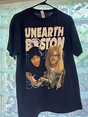 Buy Unearth T-shirt Sz L Metal Hardcore Waynes World Boston Hatebreed Throwdown HxC • 29.35£