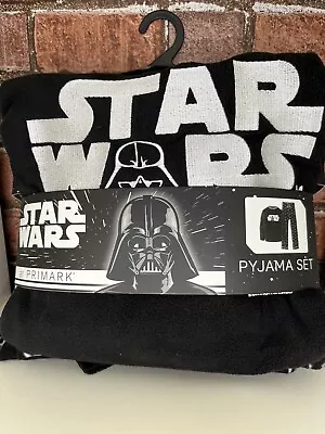 Buy Star Wars Fleece Men’s Pyjamas By Primark Size Small  • 19.99£