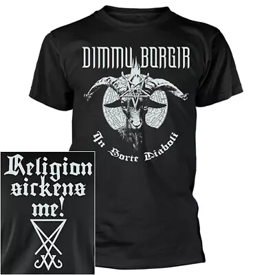 Buy Dimmu Borgir In Sorte Diaboli Goat Shirt S-3XL T-Shirt Official Band Tshirt • 28.14£