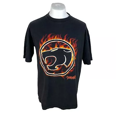 Buy Thundercats Vintage T Shirt Large AAA Tag Graphic 90s Tee Vintage Black Tee • 30£